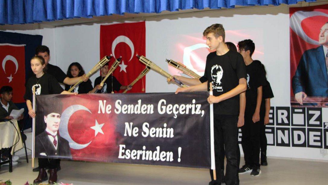 10 Kasım Atatürkü Anma Programı Yapıldı.