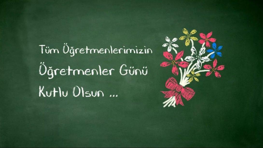 İlçe Milli Eğitim Müdürümüz Sayın Yaşar DANIŞ 24 Kasım Öğretmenler Günü Dolayısıyla Mesaj Yayımladı