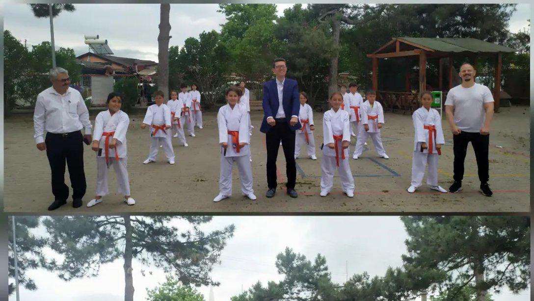 Lalapaşa Karate Takımı Gösteri Gerçekleştirdi
