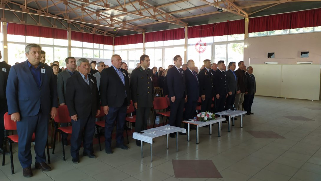 Cumhuriyetimizin Kurucusu Büyük Önder Gazi Mustafa Kemal ATATÜRK'ü Anma programı gerçekleştirildi.